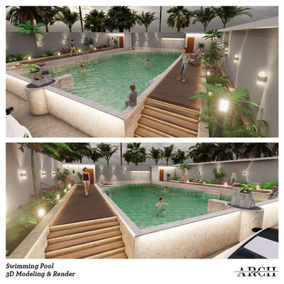 Swimming Pool Project
3D modelling and render  
 

 #architecturedesigns #3dmodeling 
#rendering