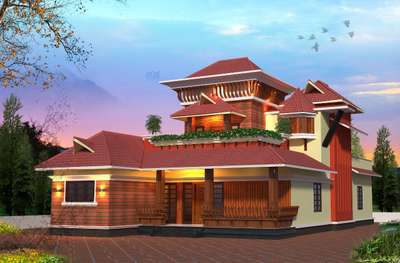 Proposed Residence
At kollam
Approximate construction cost 32 lakhs
