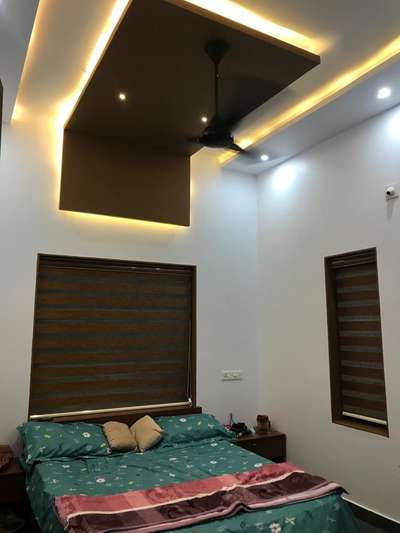 gypsum ceiling  & bed cot