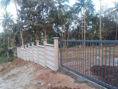 new wotk at bathery
fencing slab wall and sliding gate