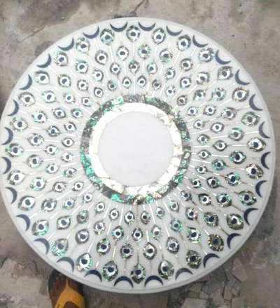 d.n stone inlay art
peacock wing design #delhiinteriors