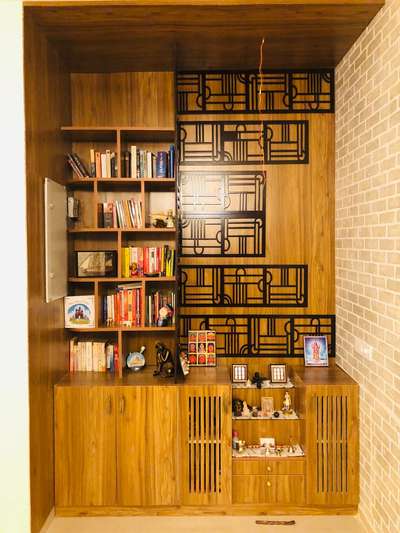 Mandir wIth Book shelf
#InteriorDesigner #homeinteriordesign #3dmax #modesaainterior