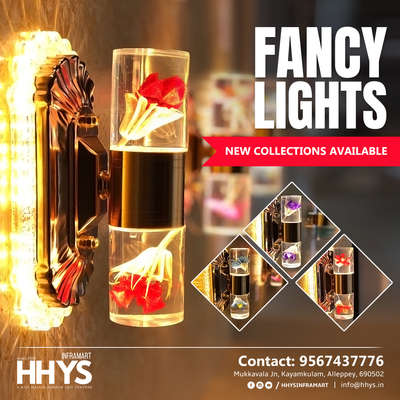 ✅ New Collections Available - Fancy Lights !!!

Fancy Lights are used to decorate our homes in a variety of ways, and HHYS Inframart has new collections of fancy lights.

Visit our HHYS Inframart showroom in Kayamkulam for more details.

𝖧𝖧𝖸𝖲 𝖨𝗇𝖿𝗋𝖺𝗆𝖺𝗋𝗍
𝖬𝗎𝗄𝗄𝖺𝗏𝖺𝗅𝖺 𝖩𝗇 , 𝖪𝖺𝗒𝖺𝗆𝗄𝗎𝗅𝖺𝗆
𝖠𝗅𝖾𝗉𝗉𝖾𝗒 - 690502

Call us for more Details :

+91 95674 37776.

✉️ info@hhys.in

🌐 https://hhys.in/

✔️ Whatsapp Now : https://wa.me/+919567437776

#hhys #hhysinframart #buildingmaterials #fancylights #lights #ledlights