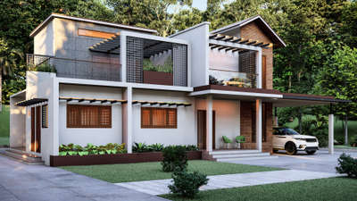 client : John K T 
Area : 2800sqft 




#exterior  #ElevationHome   #homedesign  #3d  #HouseDesigns