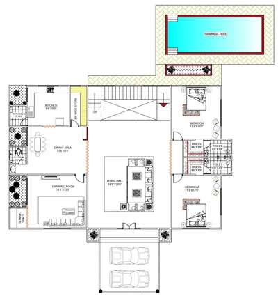 *2d Planning  *
2d Plan According To Vastu Shastra including With Structural Drawing {Column Layout)) Fast Service available.