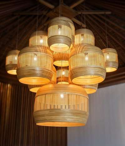 living room bangiyakan bamboo  lampshade
