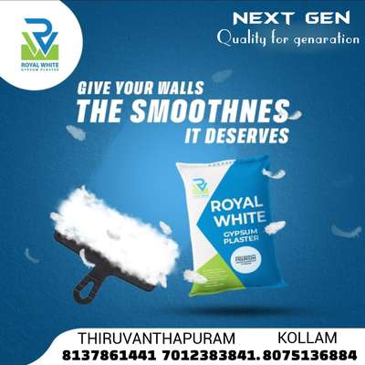 Smooth as Royalty, Bright as White - Royal White Gypsum Plaster
www.royalwhite.in | +91 8075136884,7012383841,8137861441,9744016050
.
.
.
#Royalwhite #Gypsum #plastering #construction #interiordesign #architecture #drywall #art #design #renovation #building #plasterer #painting #sculpture #interior #homedecor #decor #ceiling #plasterwalls #drywallnation #venetianplaster #drywallfinisher #homeimprovement #creative #wallstyle  #contractor #plasterboard #home #white #whiteness