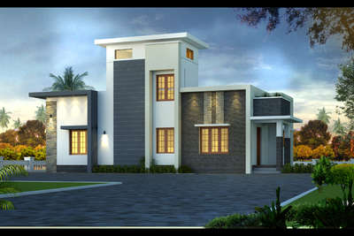 5 cent 3 bhk exterior
area - 1215 sq feet
cost - 21 lakh #ContemporaryHouse