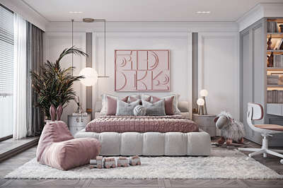 #inteior  #InteriorDesigner  #BedroomDecor  #lightingdesign  #WallPainting  #hanginglight  #popmolding