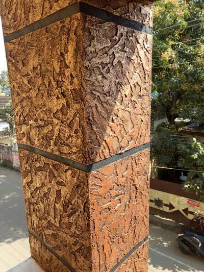 #TexturePainting  #WallDesigns  #pillar designs