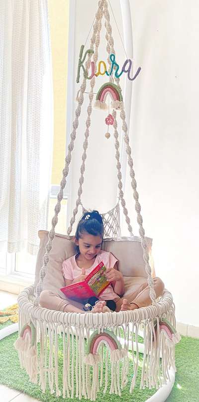 Kids Swing chair Size : 25"
Delivery all over Kerala
Contact us 
 #chair #chairdesign #chairs #swing #swinging #swingchair #interiordesign #kids #kidschair #kidsswing #baby #babyboy #babychairtable  #KidsRoom  #Kids_shop_interiors  #kidsroom👶  #kidsroominterior  #kidsroomdesign  #kidsbedroom  #studyroominterior  #playdesigner  #babygirl #babyshower #babylove #babyphotography #photo #photography #photoshoot  #diningroom #livingroomdecor #livingroom  #livingroomdesign #sofadesign #sofa #sofabed #sofaset #balconydecor #balcony #balconygarden #balconygardening #balconydesign #balconyideas #homedecorproducts  #HomeDecor  #