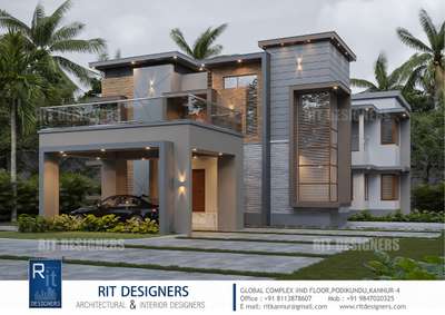 Modern contemporaryðŸ� 
. 
. 
. 
. 
. 


#architecturedesigns #elevationideas #constructioncompany 
#boxtype #3d_visulaisation #KeralaStyleHouse #keralaarchitectures #kannurconstruction #keralahomedesignz #kannurarchitects #elevationkerala