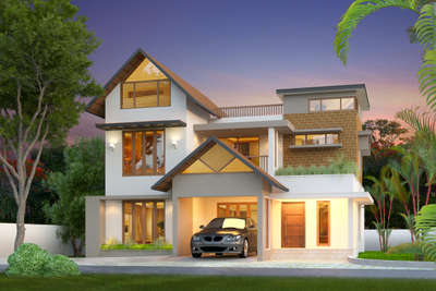 #architecturedesigns #beautifulhomes #homedesignkerala #creatveworld #koloapp #traditiinal