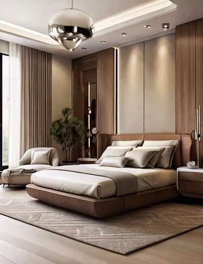 Modern Bedroom design best on aerodynamic Home