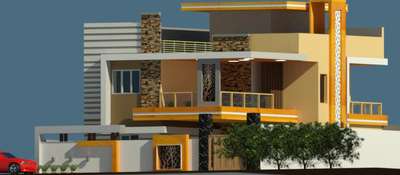 simple cost 3D elevation 2000 rupees for 2nd floor
and 2D plan rate is 500 for 3BHK 
contact number 7830405006