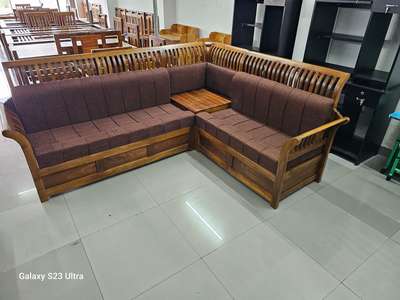 full teak corner sofa
5 Seater
ph:9645342978
 #furnitures  #Sofas  #LivingRoomSofa  #cornersofa