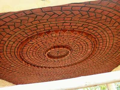 OLD  Indian technic of making brick Roof