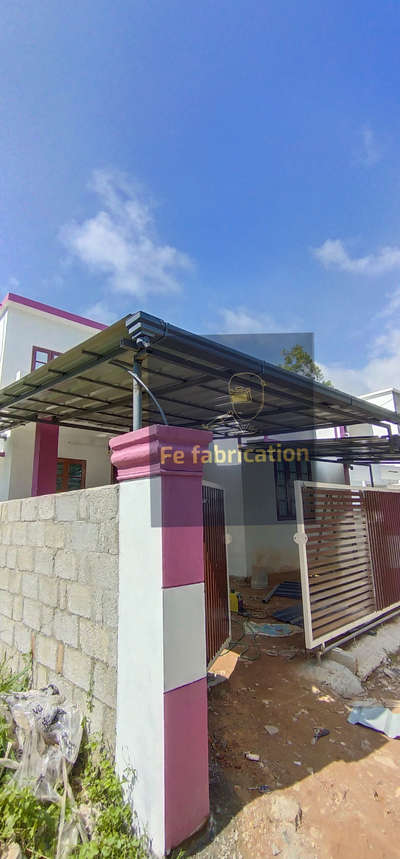 parking / front yard roofing , budget friendly design and work ,  contact for quality works 70125, 80702 

 #FlatRoof #Weldingwork #courtyard  #parkingshed  #new_home  #modernroofing  #budget  #budgetfriendly
