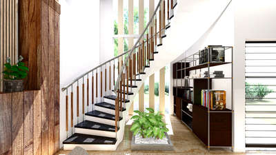#kolopost #koloapp#interiordesign#spiralstaircase#render#proposed design