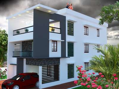 one of our on going projects @ Attukal 2500sqrft