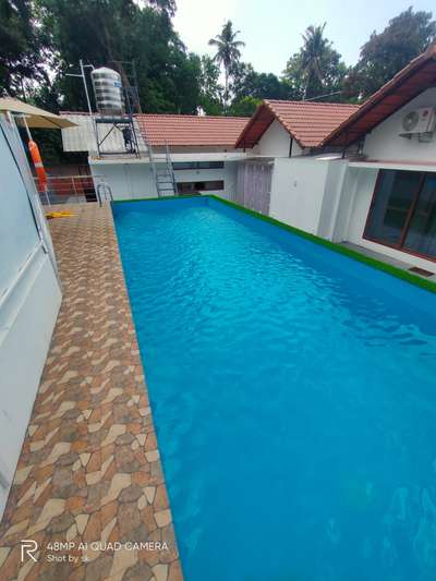 Karunagappally site Swimming pool 10 x 4 mtrs finished