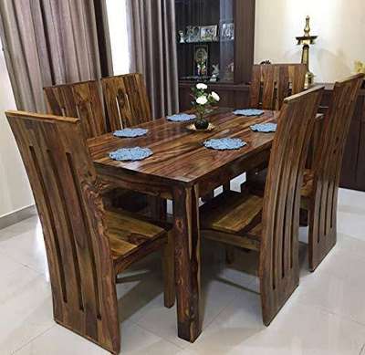 dining set with 6 chair 6*3 ki
rs.68000