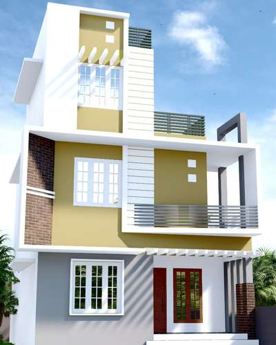# 4 BHK HOUSE #
Area:-1474 sqft 
proposed project