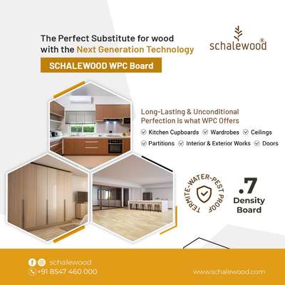 SCHALEWOOD WPC BOARD 
MORE INFORMATION CALL 8547460000