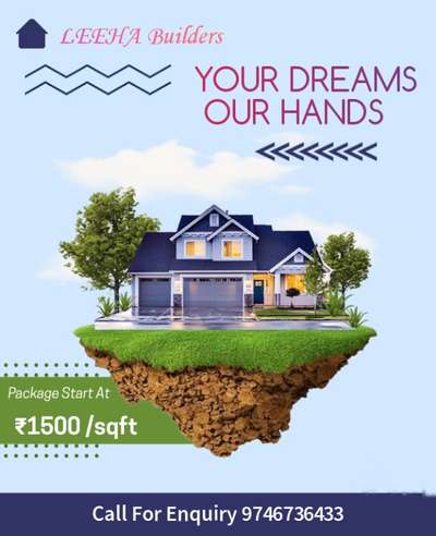 Build your Home with LEEHA BUILDERS ðŸ�¡ðŸ� ðŸ�¡
à´¨à´¿à´™àµ�à´™à´³àµ�à´Ÿàµ† à´¸àµ�à´µà´ªàµ�à´¨à´­à´µà´¨à´‚ à´šàµ†à´±àµ�à´¤àµ‹ à´µà´²àµ�à´¤àµ‹ à´†à´¯à´¿à´•àµŠà´³àµ�à´³à´Ÿàµ�à´Ÿàµ†.. à´•àµ‡à´°à´³à´¤àµ�à´¤à´¿àµ½ à´Žà´µà´¿à´Ÿàµ†à´¯àµ�à´‚ à´¤à´±à´ªàµ�à´ªà´£à´¿ à´®àµ�à´¤àµ½ à´«àµ�àµ¾ à´«à´¿à´¨à´¿à´·àµ� à´šàµ†à´¯àµ�à´¤àµ� à´•àµ€ à´•àµˆà´®à´¾à´±àµ�à´¨àµ�à´¨àµ�.

Build your Home with Leeha BuildersðŸ�¡ðŸ� ðŸ�¡
Sqft Rate :1500,1650,1900,1950,2400

FREE PLAN AND ELEVATION
ALL KERALA CONSTRUCTION
ISI CERTIFIED BRANDS ONLY

OUR SERVICE

HOME CONSTRUCTION, INTERIOR WORK, RENOVATION, COMMERCIAL WORKS,LANDSCAPE, WELL, STRUCTURE WORK

Offices : Kannur 
Contact :http://wa.me/+919746736433 #CivilEngineer  #civilcontractors  #civilwork  #civilconstruction  #leehabuilders  #leeha  #leeha_building_design_and_construction
