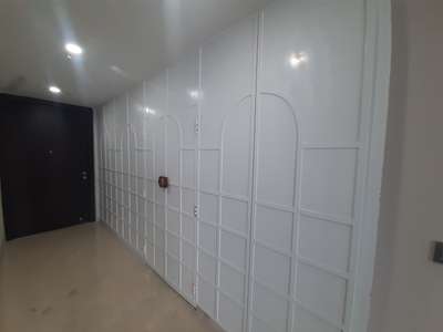 contact at 7983981216 for queries 
wall panaling Design include the door, same as full wall design  #WallDesigns  #wallpannel  #ducopaint  #4DoorWardrobe
