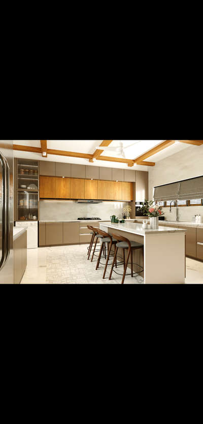 kitchen 👉🏻 Italian marble top.
Modular Kitchen using PVC Boards( Multiwood) & High Pressure Laminated 710 Grade Plywood with all exposed edges covered by PVC Lipping.
Shutters made with Both side 1 MM High pressure Laminated & PVC Lipping. Soft close Hinges and all necessary hardware,etc.
Cutlery Drawer, Cup and Saucer, Thali Basket, Spice Pullout, Waste Bin, Detergent Holder, Laundry Bin, GTPT & Profile Handle.

 #ClosedKitchen  #KitchenIdeas  #LargeKitchen  #LShapeKitchen  #KitchenCabinet  #WoodenKitchen  #KitchenCeilingDesign  #islandkitchen  #Architect  #HouseDesigns  #KeralaStyleHouse  #Malappuram  #Palakkad  #Thrissur  #Eranakulam  #Alappuzha  #IndoorPlants  #refreshing  #NEW_PATTERN  #ModularKitchen  #mediumbudgethome  #lowbudgethousekerala  #lowcost  #richness  #richlook  #TEMPORARY  #InteriorDesigner  #KitchenInterior  #FloorPlans  #ABDULLA  #basicmaterials  #FlooringTiles  #WallDecors