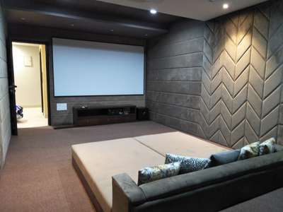 home theatre room Indore airport road Colony Nagar work