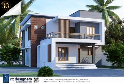 Modern Contemporary 🏠
. 
. 
. 
. 
. 

#architecturedesigns #keralaarchitectures #keralahomeplans #keralahomedesign #architectsinkerala  #kannurarchitects #kannurhome #frontElevation #3dvisualisation #exteriordesigns