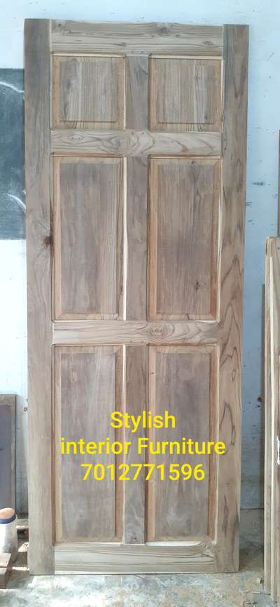 Simple Teak wood Door