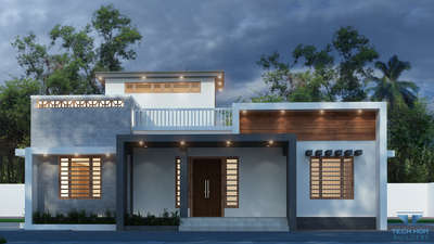 single storied home at guruvayur 

 #architecturedesigns 
 #KeralaStyleHouse 
 #HouseDesigns 
 #ContemporaryHouse 
 #30LakhHouse