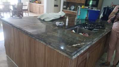 Granite kitchen platform design