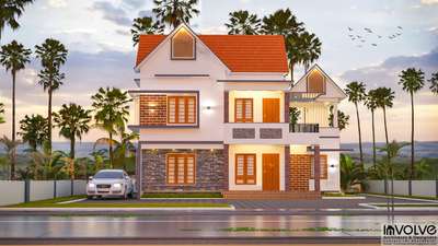 New 3d at Kottayam....1650sqft home design.
Contact : +917907366571
involvearchitects@gmail.com
 #3D_ELEVATION  #3DPlans  #3dmodeling  #ElevationDesign  #ElevationHome