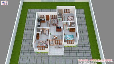 3D floor plan
single floor