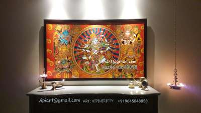 *mural painting *
kerala Traditional mural painting on canvas.
price depends total size and subject Complexity (negotiable for Customer requirments)