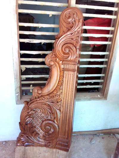 #teak wood carved stair master leg #8086243028 call me
 #