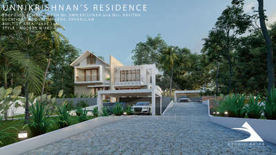 Proposed Residence at Moovatupuzha, Ernakulam
#architecturedesigns #modernhousedesigns #ContemporaryDesigns #ContemporaryHouse #minimaldesign #residentialdesign #ProposedResidentialDesign
#tropicalhouse #tropicalmodernism #tropicaldesign