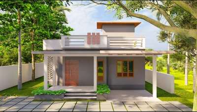#exteriordesigns  
 #3delevationhome 
 #exterior3D 
 #moderndesign 
 #exterior_Work 
 #SingleFloorHouse