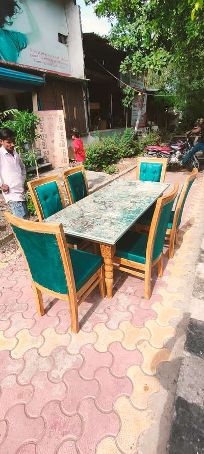 premium quality dinning table set with Italian marble top  #dinning  #dinningtable #teakwoodchair #sagonwood #premiumdesigns