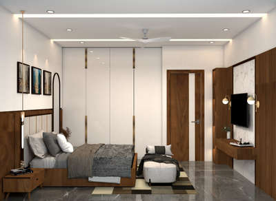 Bedroom design interior 3D render
#bedroom design #colour white & brown #3d render #sketchupmodeling #autocad #3d max #InteriorDesigner #ElevationDesign #colourtheme #vartikainteriors