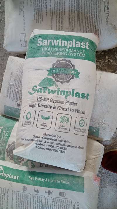 Sarwinplast HD-MR gypsum plastering
ph:9633595554