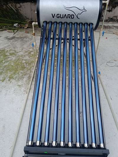 New Solar water heater inndtallation.... # electrical and plumbing works...