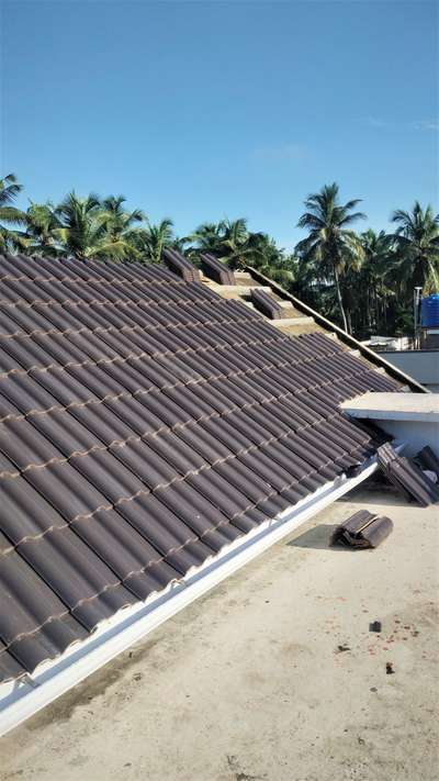 #RoofingIdeas #RoofingDesigns #ceramicrooftile #kpgroofings #gray_colour #rooftilesinmalappuram