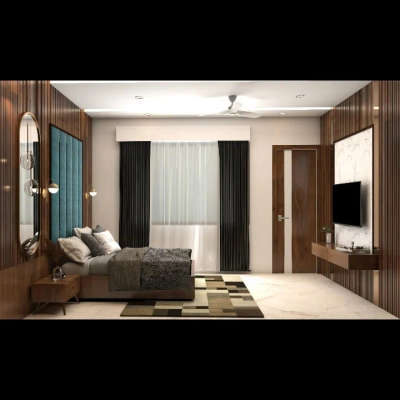 Master room Interior design 3D Render..
#Vartikainteriors #LivingRoom #MasterBedroom #3Dmax #sketchupwork #3dmodeling #2dplaning #autocad2d #Designs #InteriorDesigner