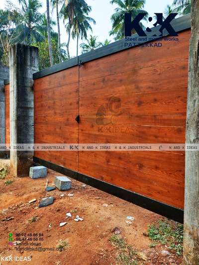 #gate  #Designs #new  #kandk #wood