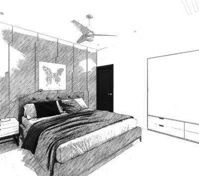 #BedroomDecor  #minimal  #keralaarchitectures